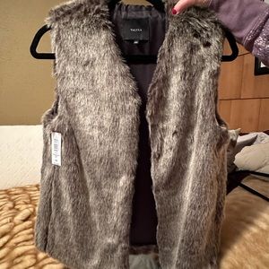 NWT Talula Faux Fur Vest